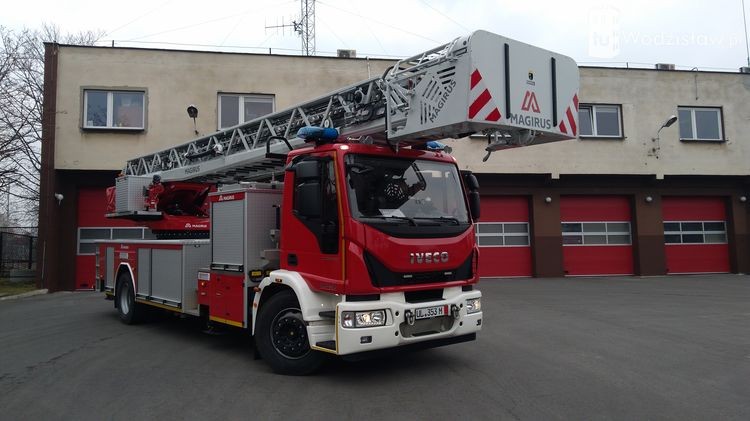 Strażacy mają nową drabinę za 3,4 mln zł! (zdjęcia, wideo), Tomasz Raudner